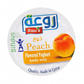 Rawa Peach Yoghurt 100g -- زبادي دراق روعة 100جم 