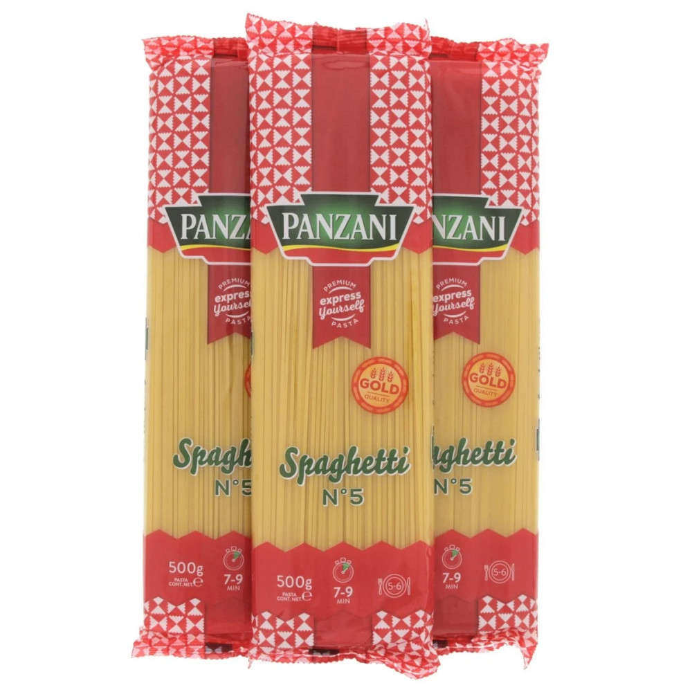 Panzani Spaghetti 3 x 500g -- بانزاني سباجيتي 3 × 500 جرام Panzani Spaghetti 3 x 500g -- بانزاني سباجيتي 3 × 500 جرام