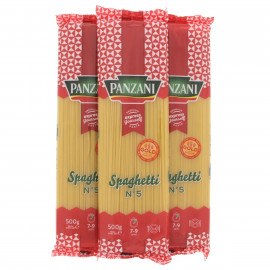 Panzani Spaghetti 3 x 500g -- بانزاني سباجيتي 3 × 500 جرام Panzani Spaghetti 3 x 500g -- بانزاني سباجيتي 3 × 500 جرام