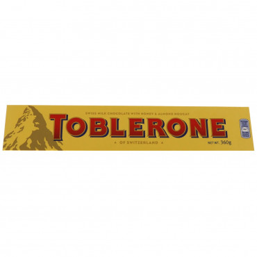 Toblerone Milk Chocolate 360gm -- توبليرون شوكولاتة بالحليب 360 جم