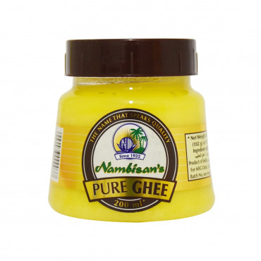 Nambisan's Pure Ghee 200ml -- سمن نامبيسان النقي 200 مل