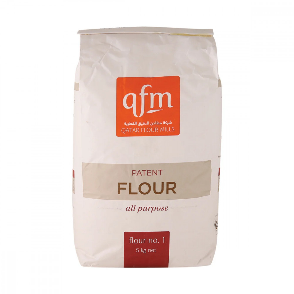 QFM Flour No.1 All Purpose 5 Kg -- كيو اف ام دقيق رقم 1 لجميع الأغراض 5 كجم