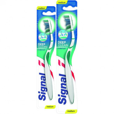 Signaltooth Brush Deep Clean Medium 2 S