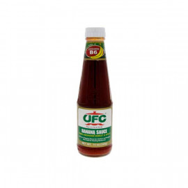 Ufc Banana Sauce Hot & Spicy 320gm -- صوص حار مصنوع من الموز 320 جرام من يو اف سي