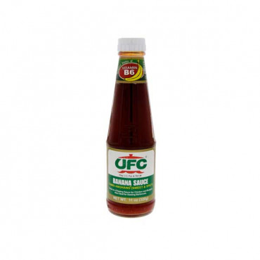 Ufc Banana Sauce Hot & Spicy 320gm -- صوص حار مصنوع من الموز 320 جرام من يو اف سي