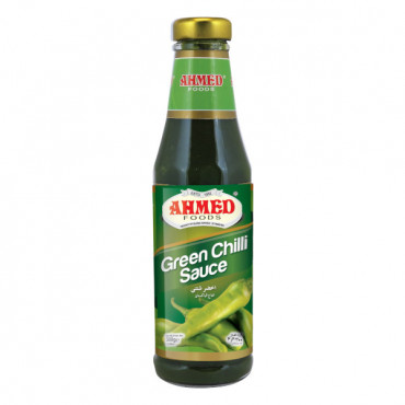 Ahmed Green Chili Sauce 300gm -- صوص فلفل أخضر حار 300 جرام من احمد