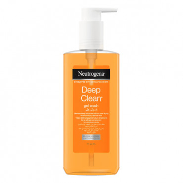 Nutrogena Deep Clean Face Wash 200ml -- نيوتروجينا ديب كلين غسول وجه 200 مل