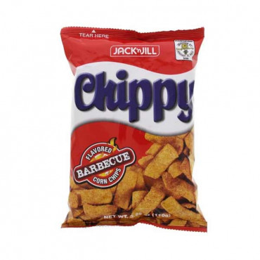 Jack N Jill Chippy Corn Chipsbbq 110gm -- بطاطس مقرمشه بنكهه الشواء 110 جرام من جاك اند جل