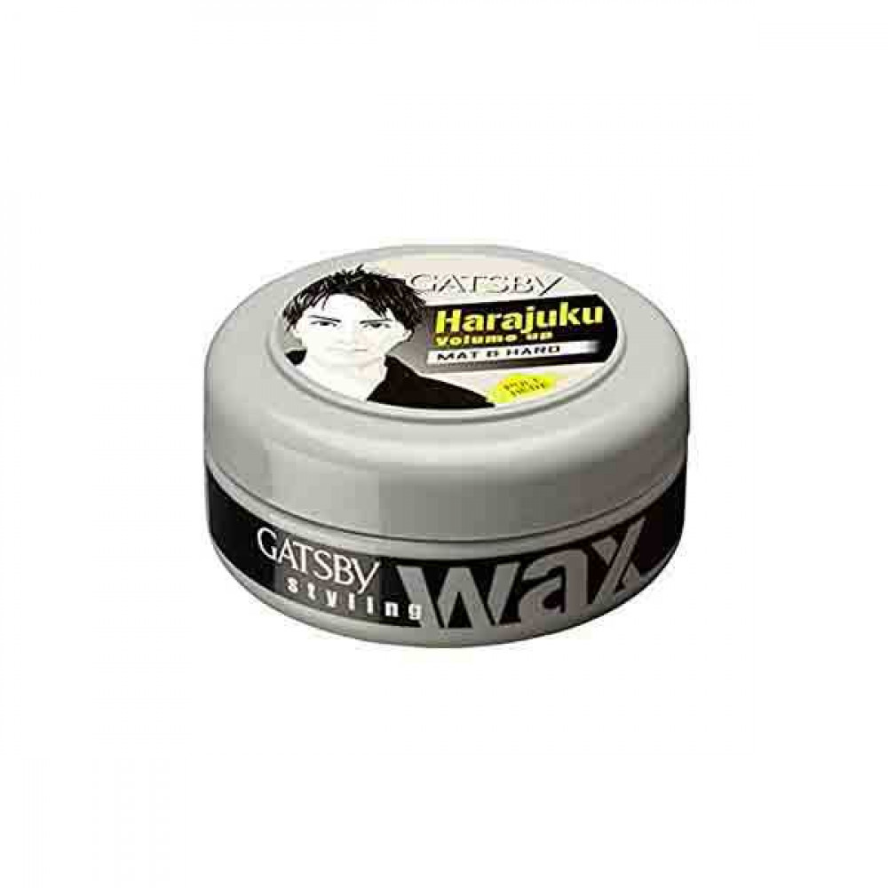 Gatsby Styling Wax Mat&Hard 75gm  -- شمع تصفيف لشعر قوي و مبسوط  75 جرام من جاتسباي Gatsby Styling Wax Mat&Hard 75gm  -- شمع تصفيف لشعر قوي و مبسوط  75 جرام من جاتسباي
