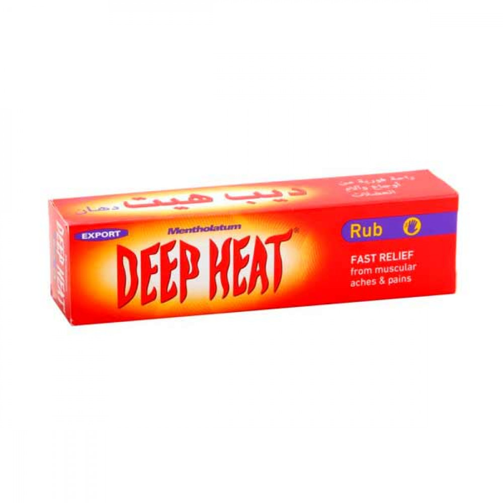 Mentholatem Deepheat Rub For Pain 35gm -- مينتولاتيم  لتخفيف ألالام المفاصل و العضلات 35 جرام