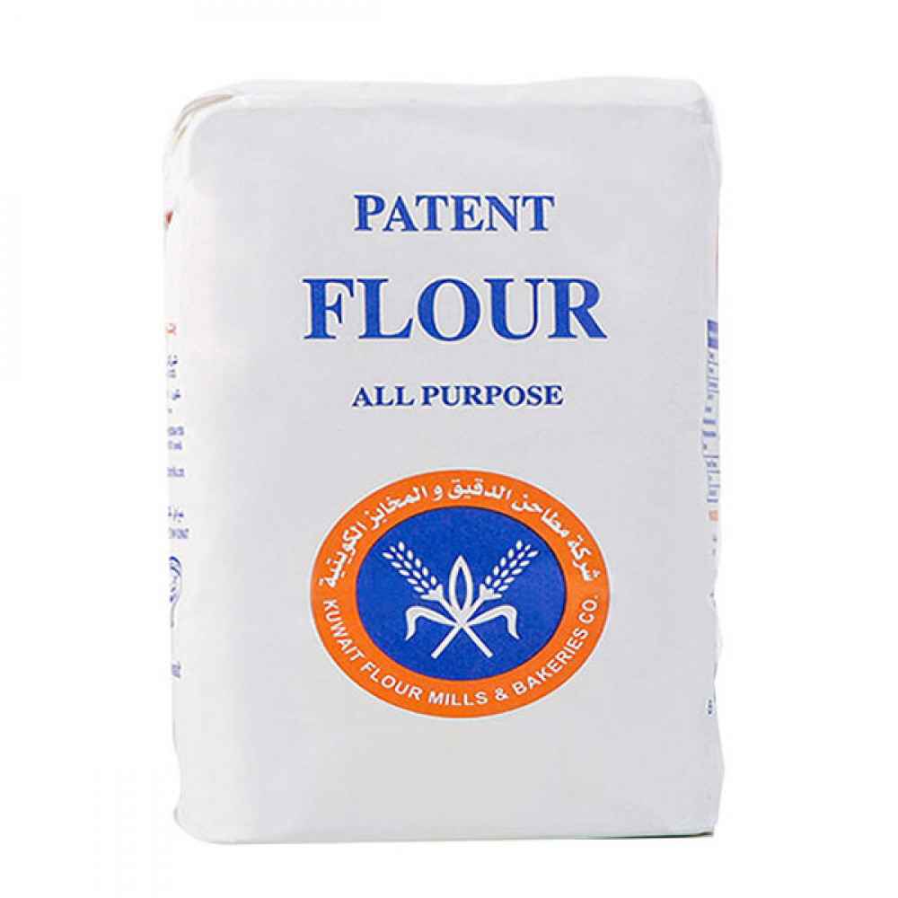 Kfm Patent All Purpose Flour 2Kg -- طحين فاخر 2 كيلو Kfm Patent All Purpose Flour 2Kg -- طحين فاخر 2 كيلو