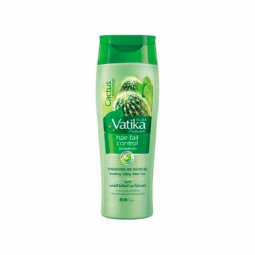 Dabur Vatika Shampoo Hair Fall Control 400ml -- شامبودابر فاتيكا للتحكم فى سقوط الشعر 400 مللي