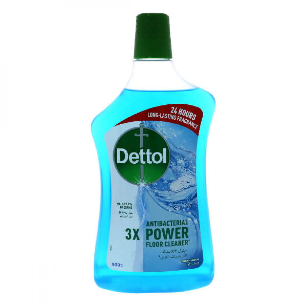 Dettol Antibacterial Power Floor Cleaner Fresh Aqua 900ml 2700