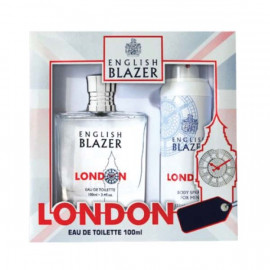 English Blazer EDT 100ml + Body Spray 150ml -- انجليش بلازر بارفان متنوع 100 مل + تشكيلة مزيل عرق مجانية English Blazer EDT 100ml + Body Spray 150ml -- انجليش بلازر بارفان متنوع 100 مل + تشكيلة مزيل عرق مجانية