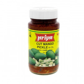 Priya Cut Mango Pickle In Oil 300gm -- بريا مخلل المانجو 300غ Priya Cut Mango Pickle In Oil 300gm -- بريا مخلل المانجو 300غ