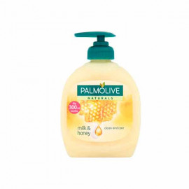 Palmolive Handwash Milk & Honey 300ml -- صابون سائل لليدين  بالحليب و العسل 300 مللي من بالموليف Palmolive Handwash Milk & Honey 300ml -- صابون سائل لليدين  بالحليب و العسل 300 مللي من بالموليف