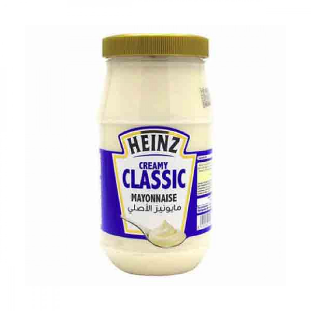 Heinz Creamy Classic Mayonnaise 430gm -- هاينز - مايونيز الأصلي 430 جرام Heinz Creamy Classic Mayonnaise 430gm -- هاينز - مايونيز الأصلي 430 جرام