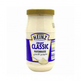 Heinz Creamy Classic Mayonnaise 430gm -- هاينز - مايونيز الأصلي 430 جرام Heinz Creamy Classic Mayonnaise 430gm -- هاينز - مايونيز الأصلي 430 جرام