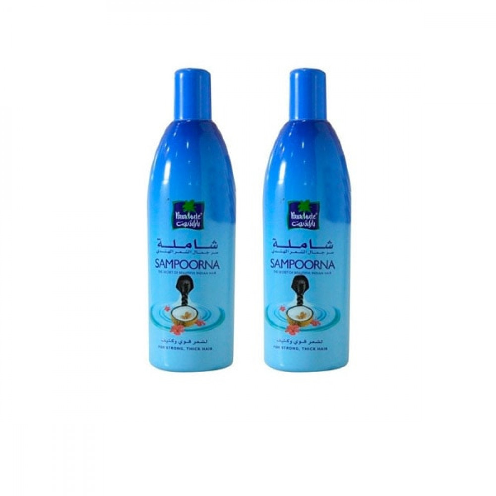 Parachute Sampoorna Hair Oil 2 x 300ml -- باراشوت زيت للشعر سر جمال الشعر الهندي 300 مل 2 حبة Parachute Sampoorna Hair Oil 2 x 300ml -- باراشوت زيت للشعر سر جمال الشعر الهندي 300 مل 2 حبة