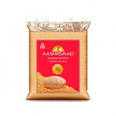 Aashirvaad Whole Wheat Flour(Shudh Chakki Atta) 2Kg -- اشيرواد دقيق القمح 2كجم