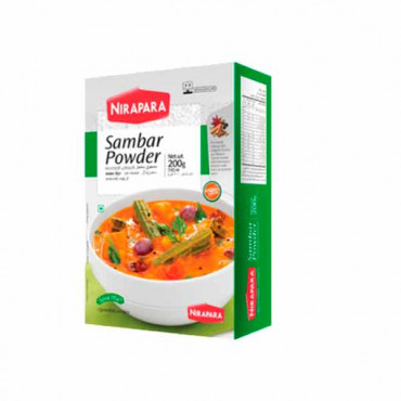 Nirapara Sambar Powder 200gm -- مسحوق السامبار من نيرابارا 200 جرام