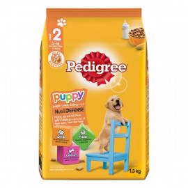 Pedigree Puppy Dog Food Chicken Egg & Milk 1.3Kg -- بيديجري طعام الكلاب ، بيض الدجاج والحليب 1.3 كجم Pedigree Puppy Dog Food Chicken Egg & Milk 1.3Kg -- بيديجري طعام الكلاب ، بيض الدجاج والحليب 1.3 كجم