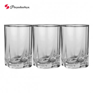 Pasabahce Water Galss 3 Pcs Set 42378 -- باشابتشة طقم أكواب مياه 3 قطع