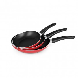 Pigeon Non-Stick Frying Pan 3 Pcs Set--بيجين مقلاة للطبخ غير لاصقة 3 قطعة